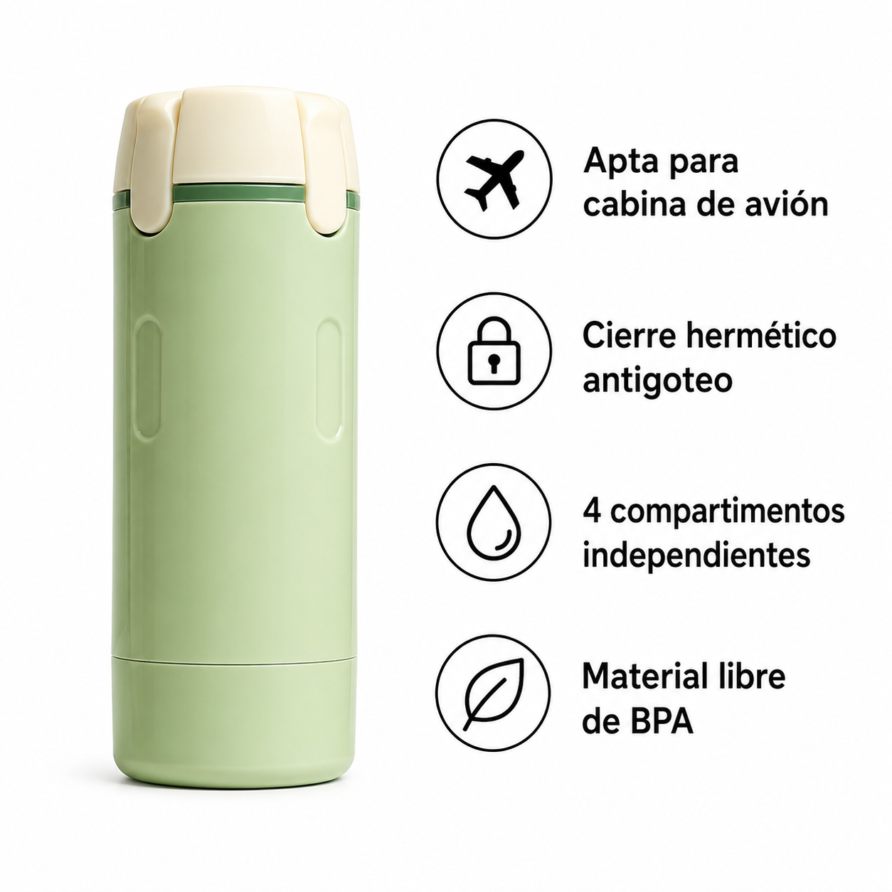 Botella dispensadora Mivai